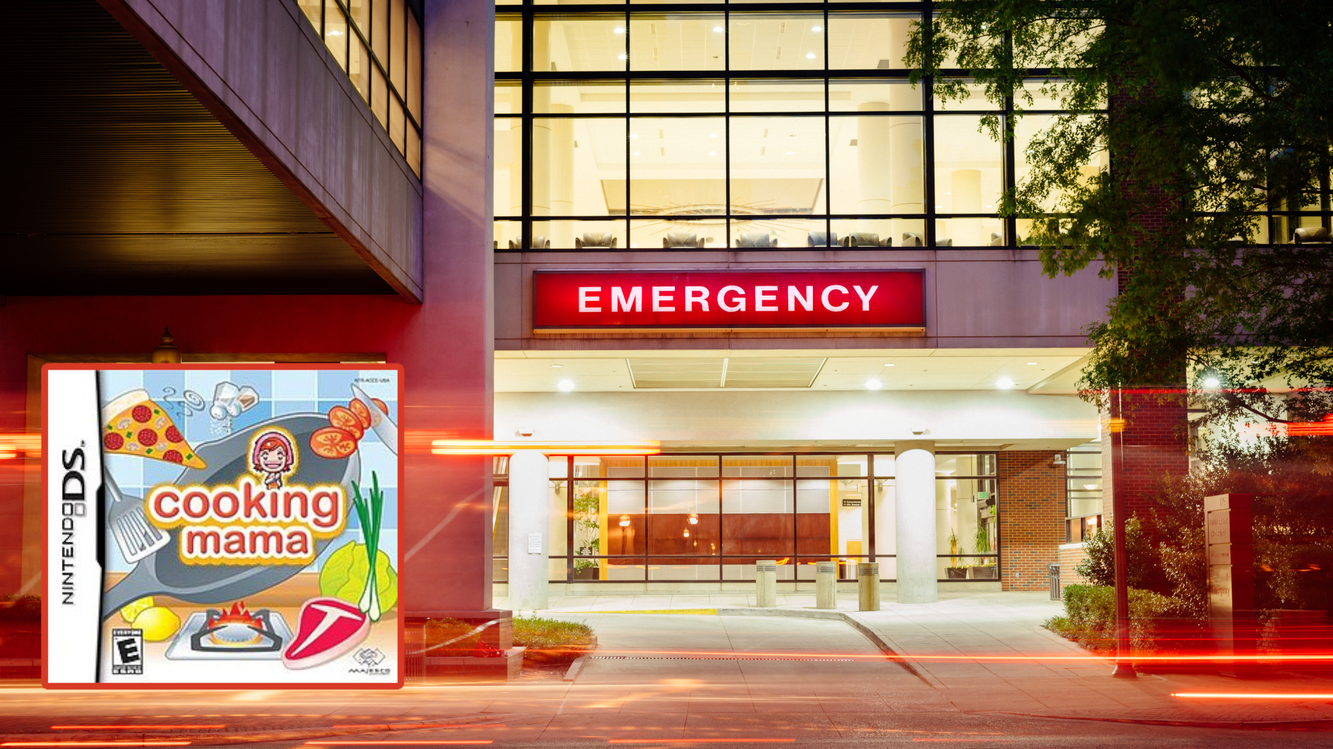 Cooking Mama and the Hospital.