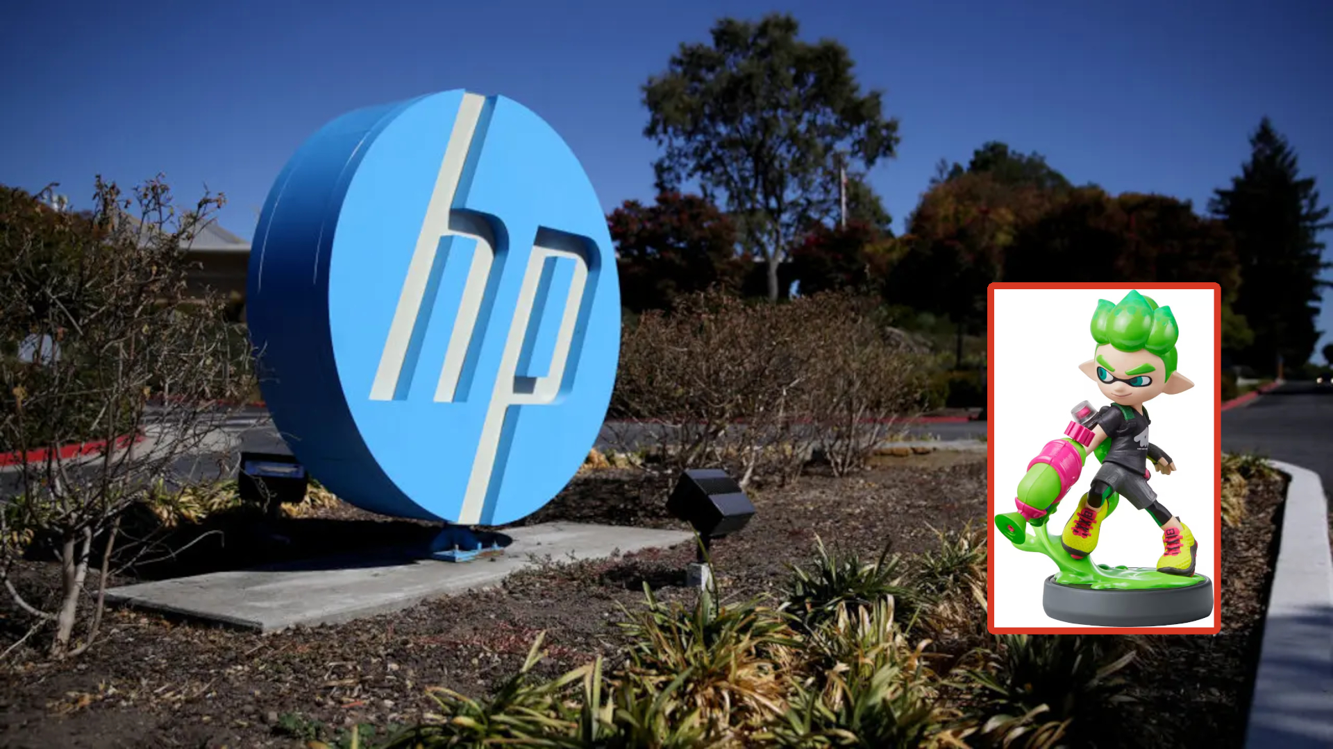 Inkling boy at HP HQ